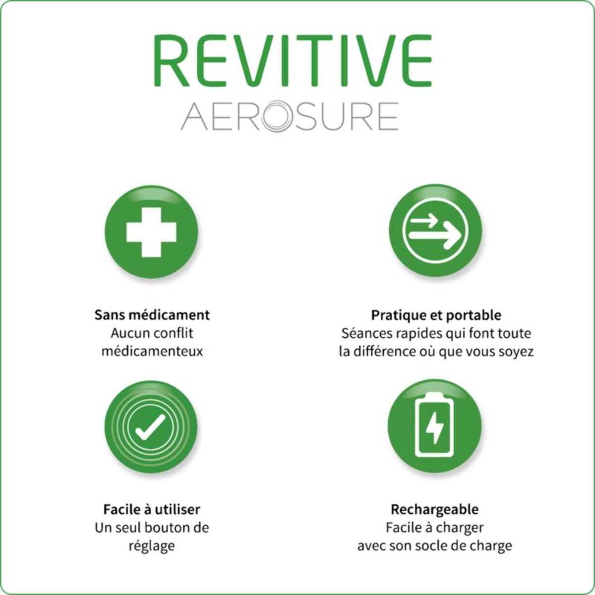 Appareil respiratoire REVITIVE Aerosure medic