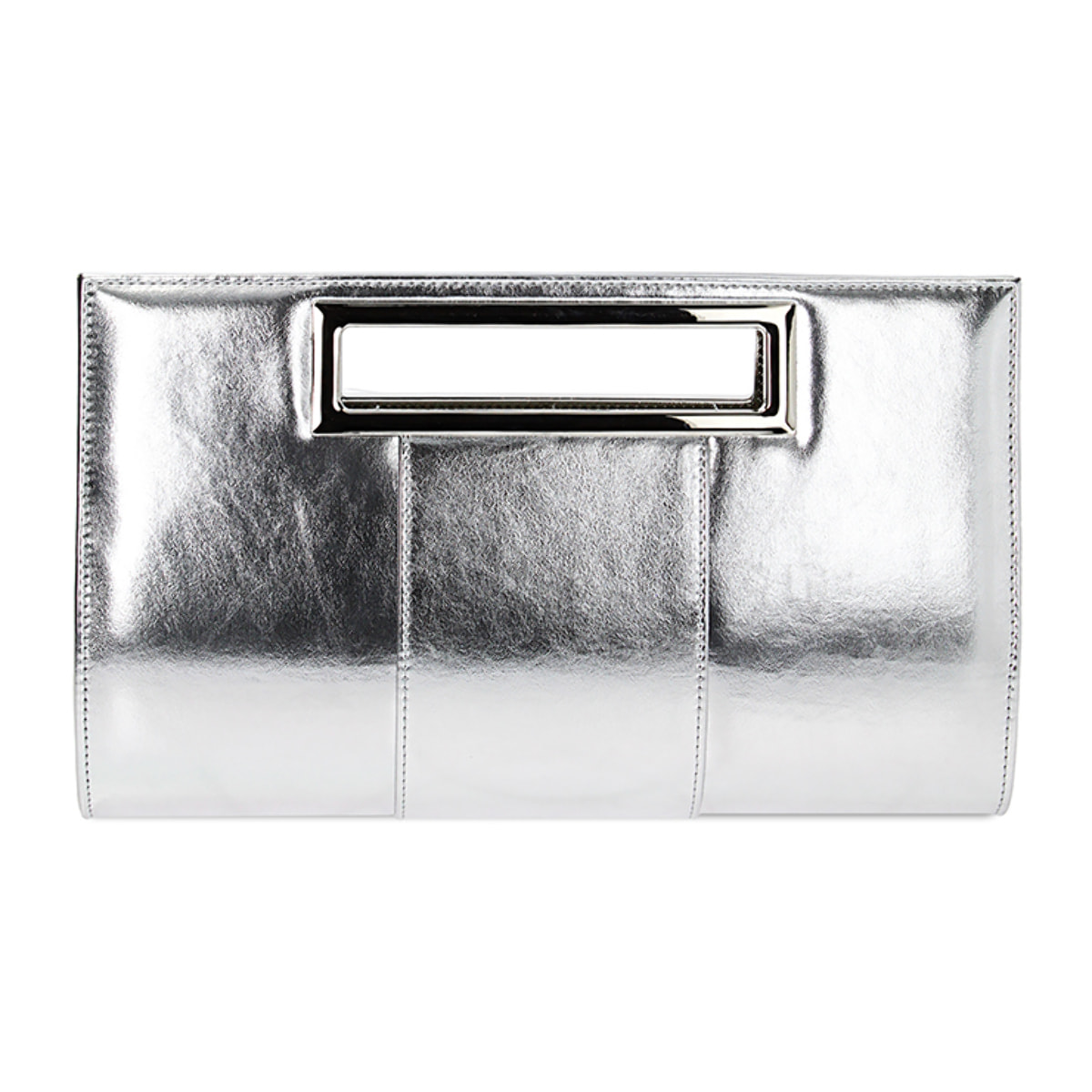 Pochette argento in laminato