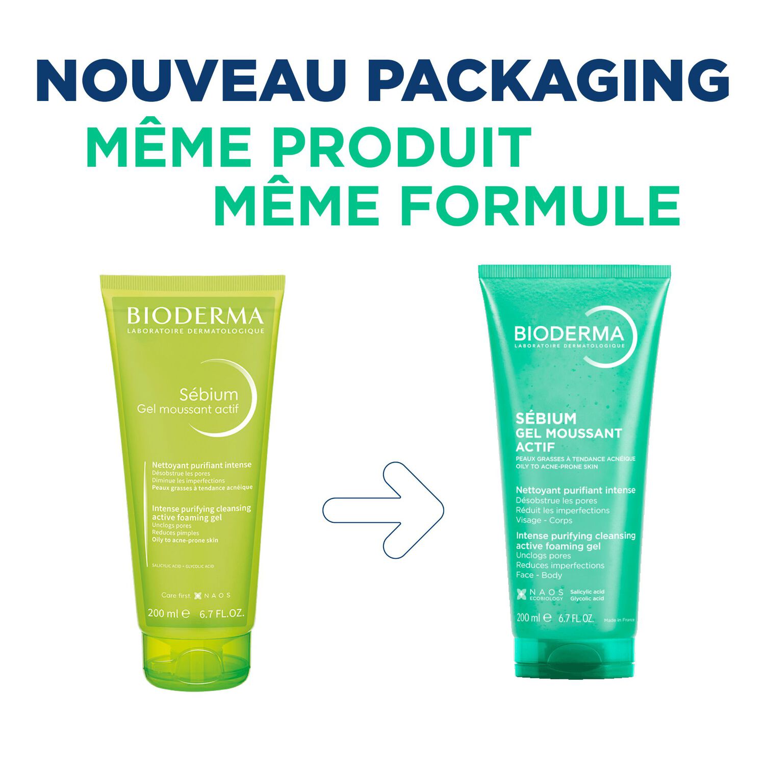 Sébium - Gel Moussant Purifiant Intense 200 ml