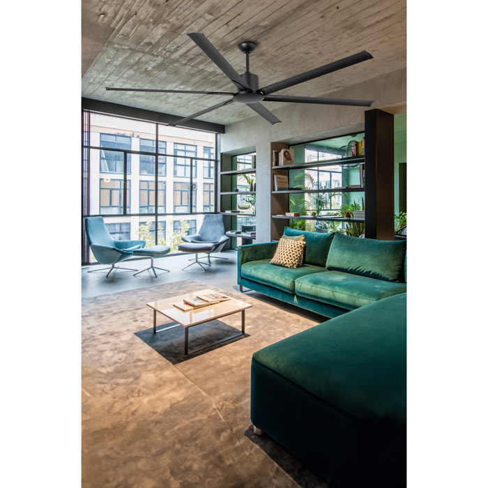 ANDROS XXL Ventilatore a soffitto marrone