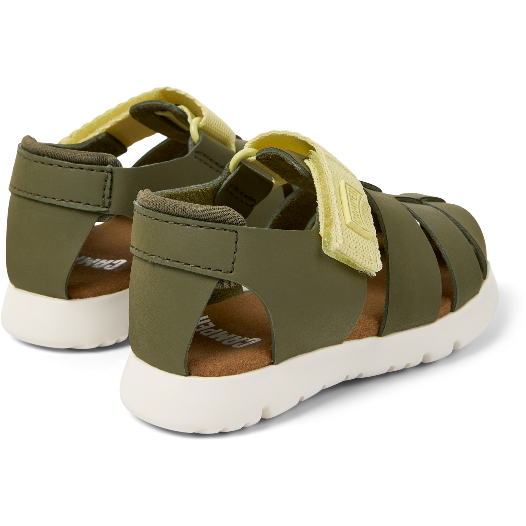 Sandali - CAMPER Oruga Sandal - Verde - Pelle scamosciata