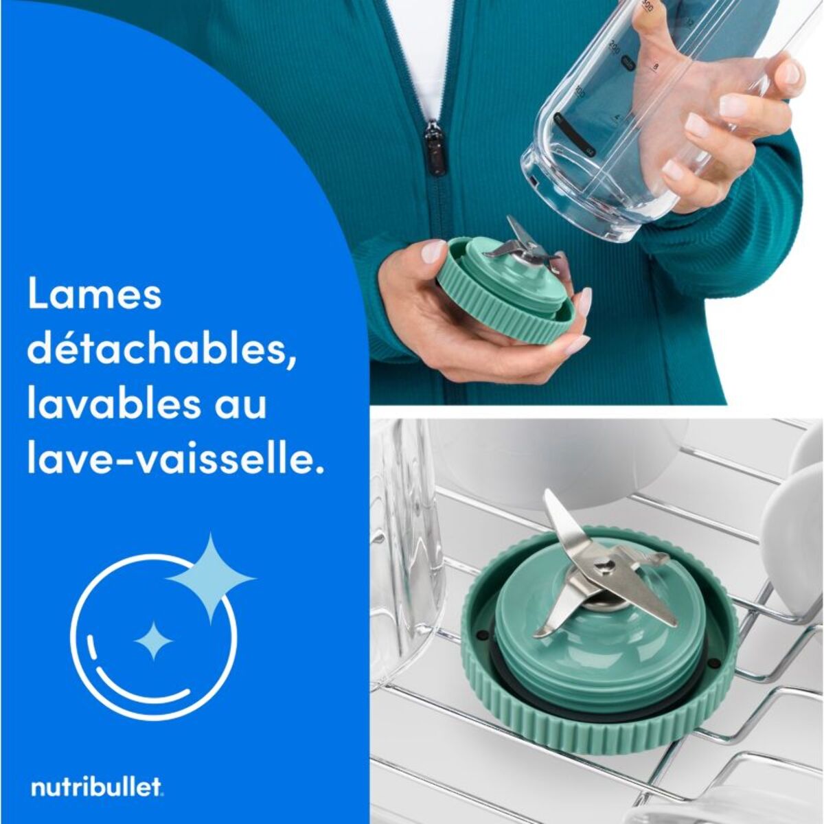 Blender NUTRIBULLET FLEX - Evergreen NBP013GR