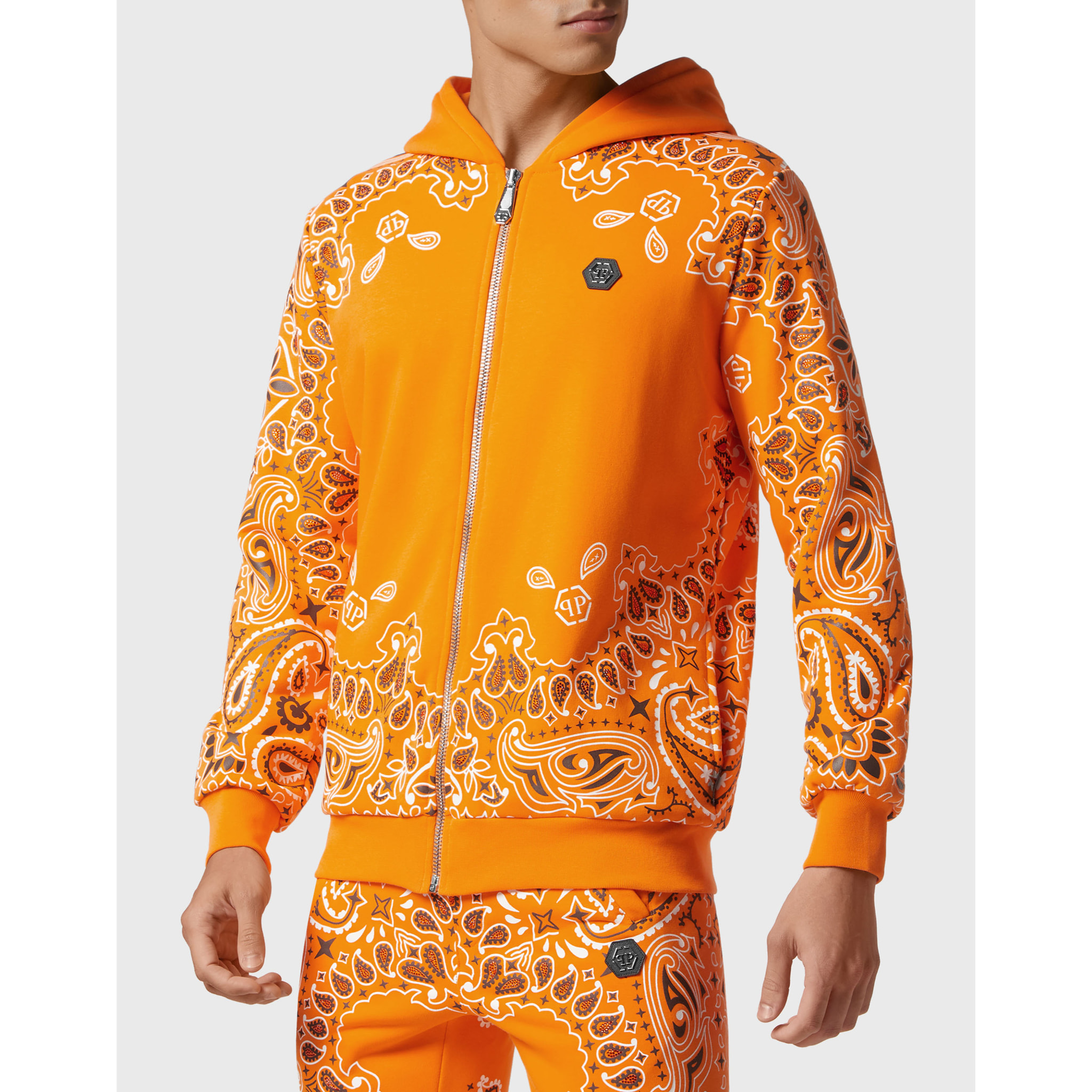 PHILIPP PLEIN Tracksuit: Hoodie & Trousers PAISLEY