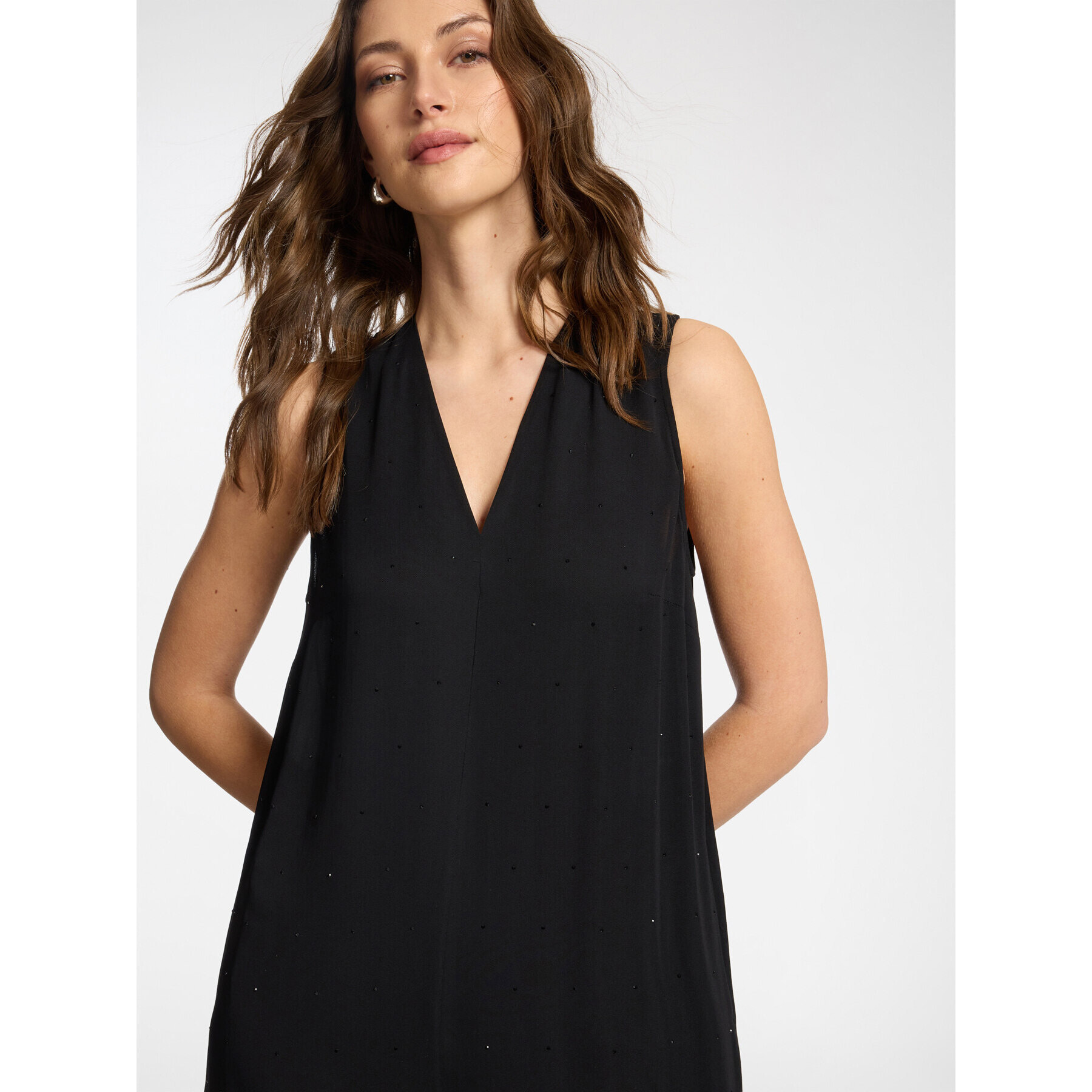 Elena Mirò - Tuta ricamata - Nero