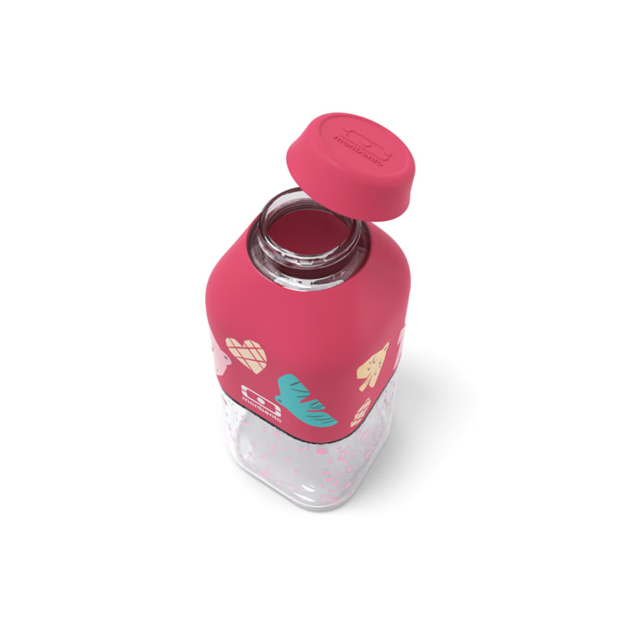 Bouteille réutilisable pour enfants Positive S 330ml Rose Birds