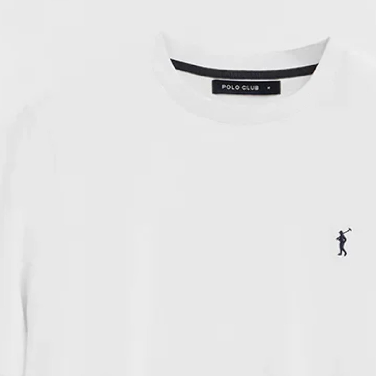 Pack hombre de tres camisetas azul marino, blanca y gris vigoré de manga corta y bordado Rigby Go