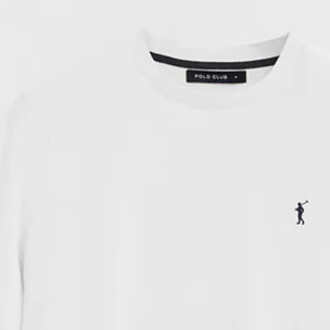 Pack hombre de tres camisetas azul marino, blanca y gris vigoré de manga corta y bordado Rigby Go