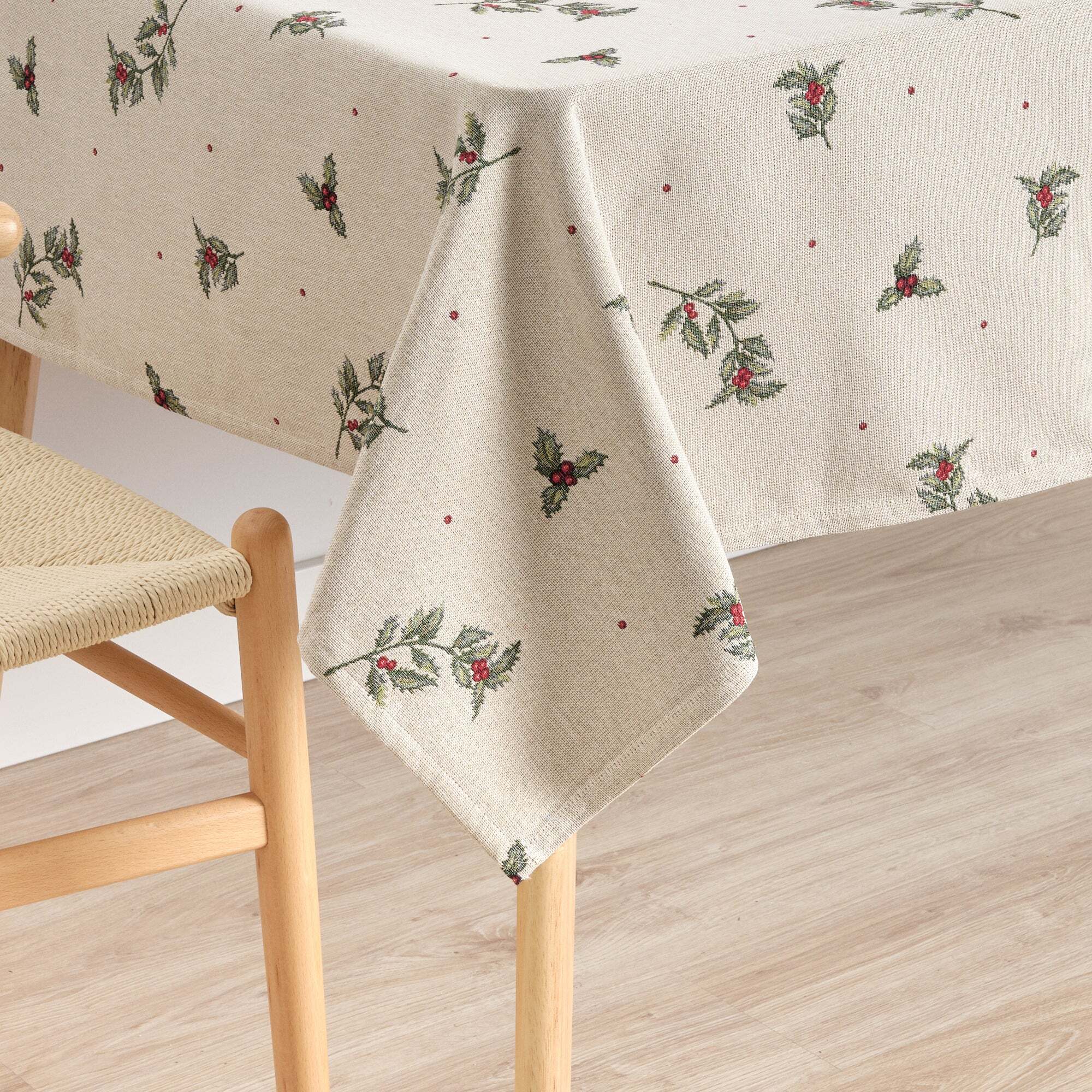 Nappe anti-taches premium jacquard 33712B