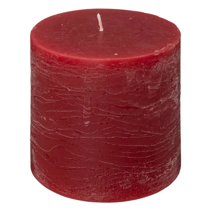 Bougie rustique rouge 663g