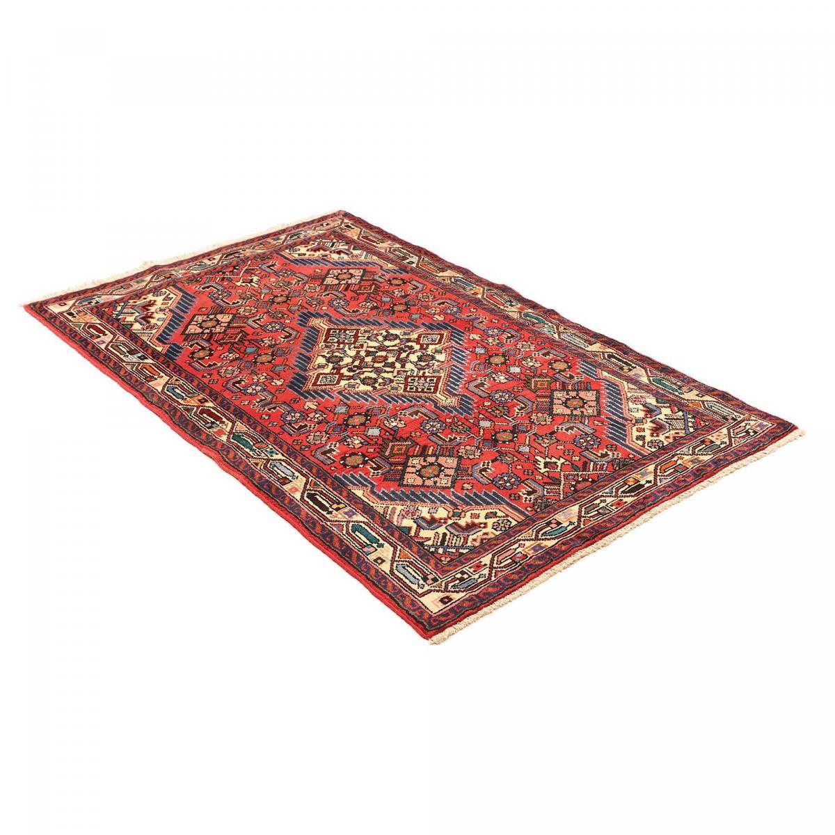 Tapis d'orient au motif oriental, noué main en laine, ELUF