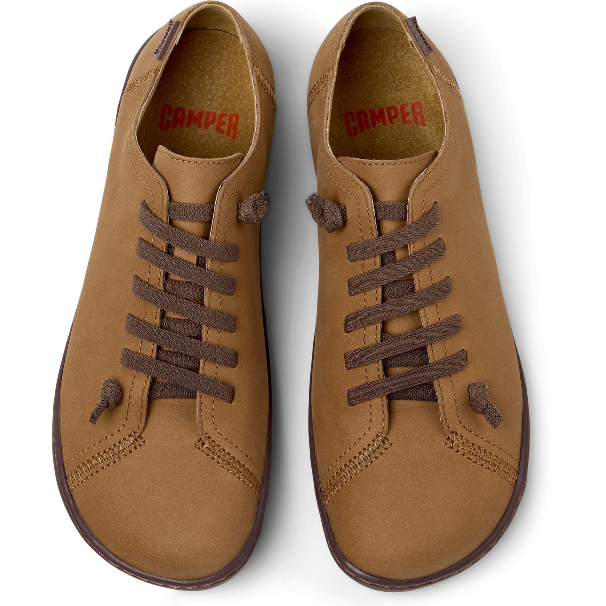 Zapatillas - CAMPER Peu Cami - Marron - Nubuck