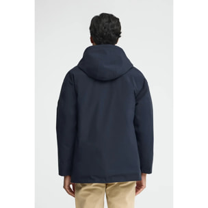 Chaqueta Ellington acolchada azul marino con logo engomado Polo Club