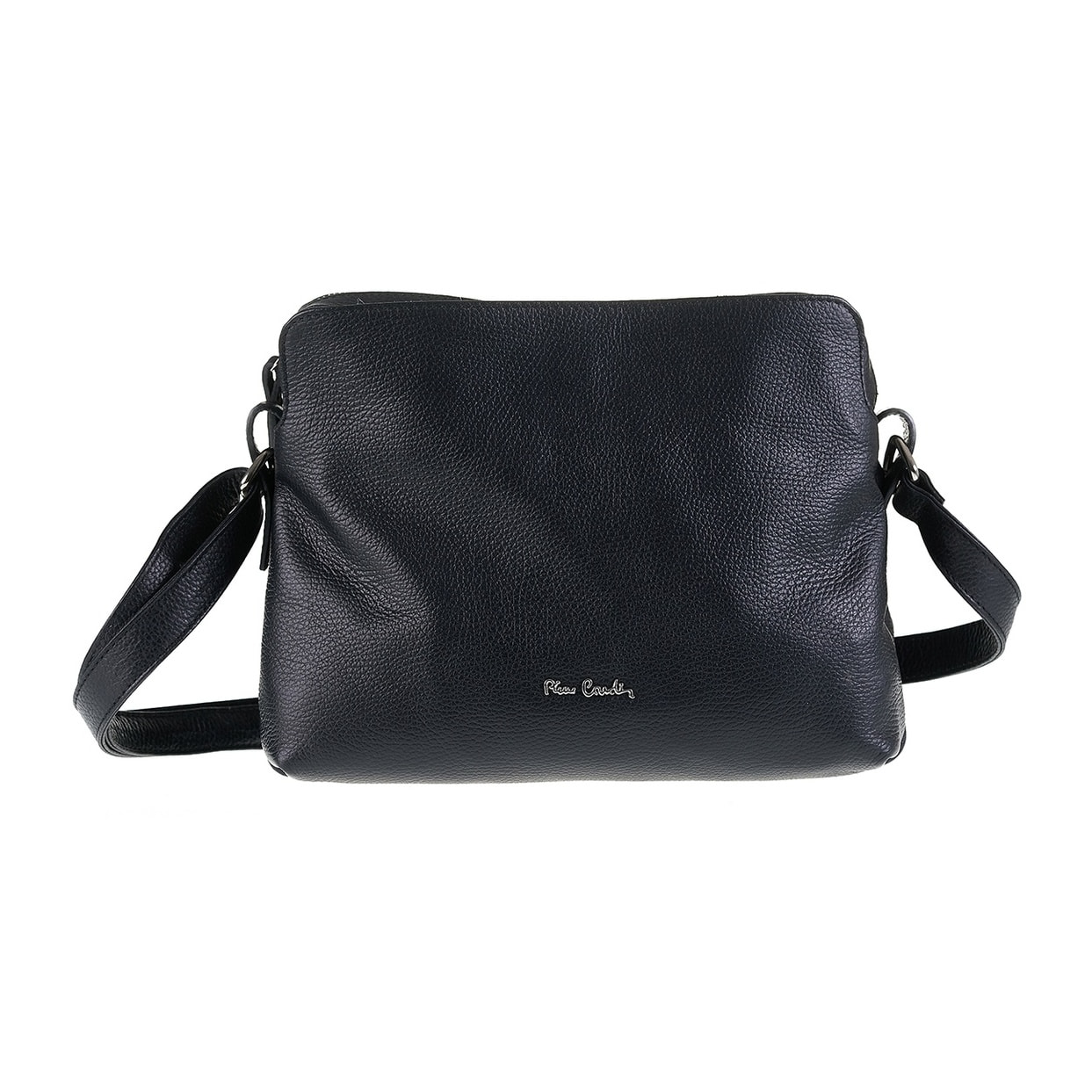 Borsa a tracolla da donna Made in Italy - Modello Aralia Lux - 100% pelle - 30.0 x 23.0 x 13.0 cm