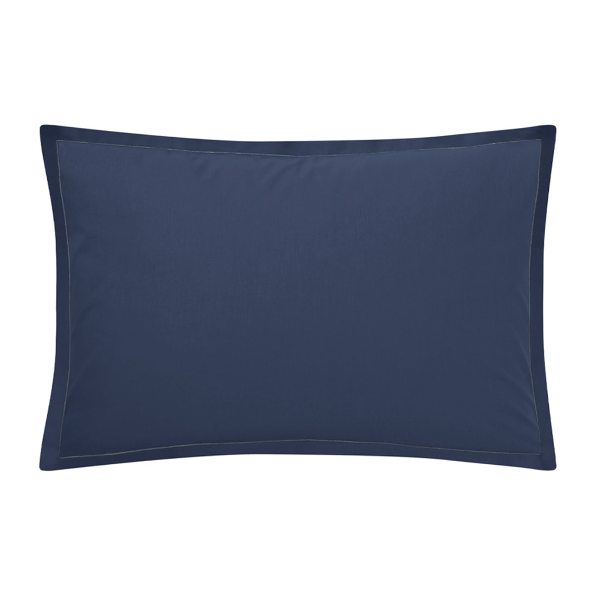 Taie d'oreiller unie en coton, Made in France, TOUT DOUX , Nocturne