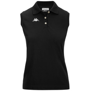 Polo Shirts Kappa Donna Logo Tennis Wws Slim Nero