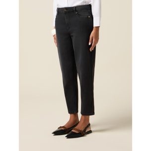 Oltre - Jeans boyslim nero - Nero