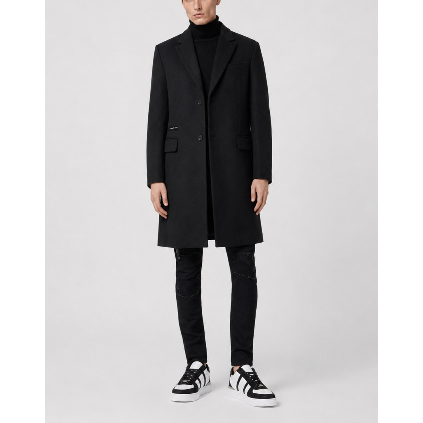 PHILIPP PLEIN Abrigo largo SKULL