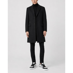 PHILIPP PLEIN Abrigo largo SKULL