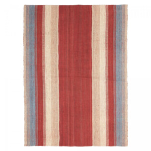 Authentique Tapis d'Orient kilim fait main en laine C
