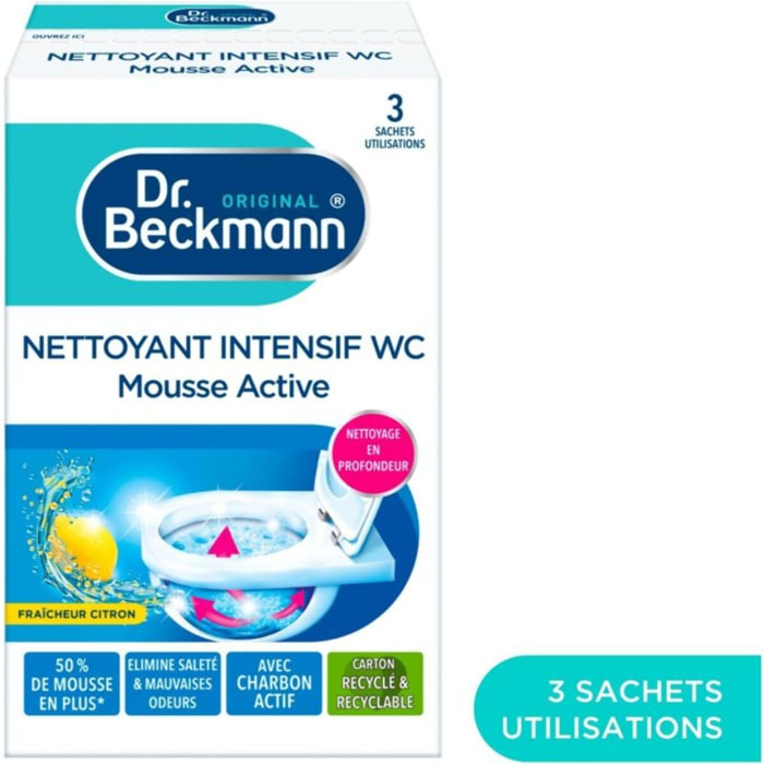 Nettoyant DR BECKMANN Détartrant Intensif WC – Mousse