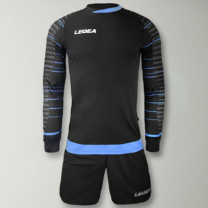 Completino da Portiere REIMS nero celeste junior