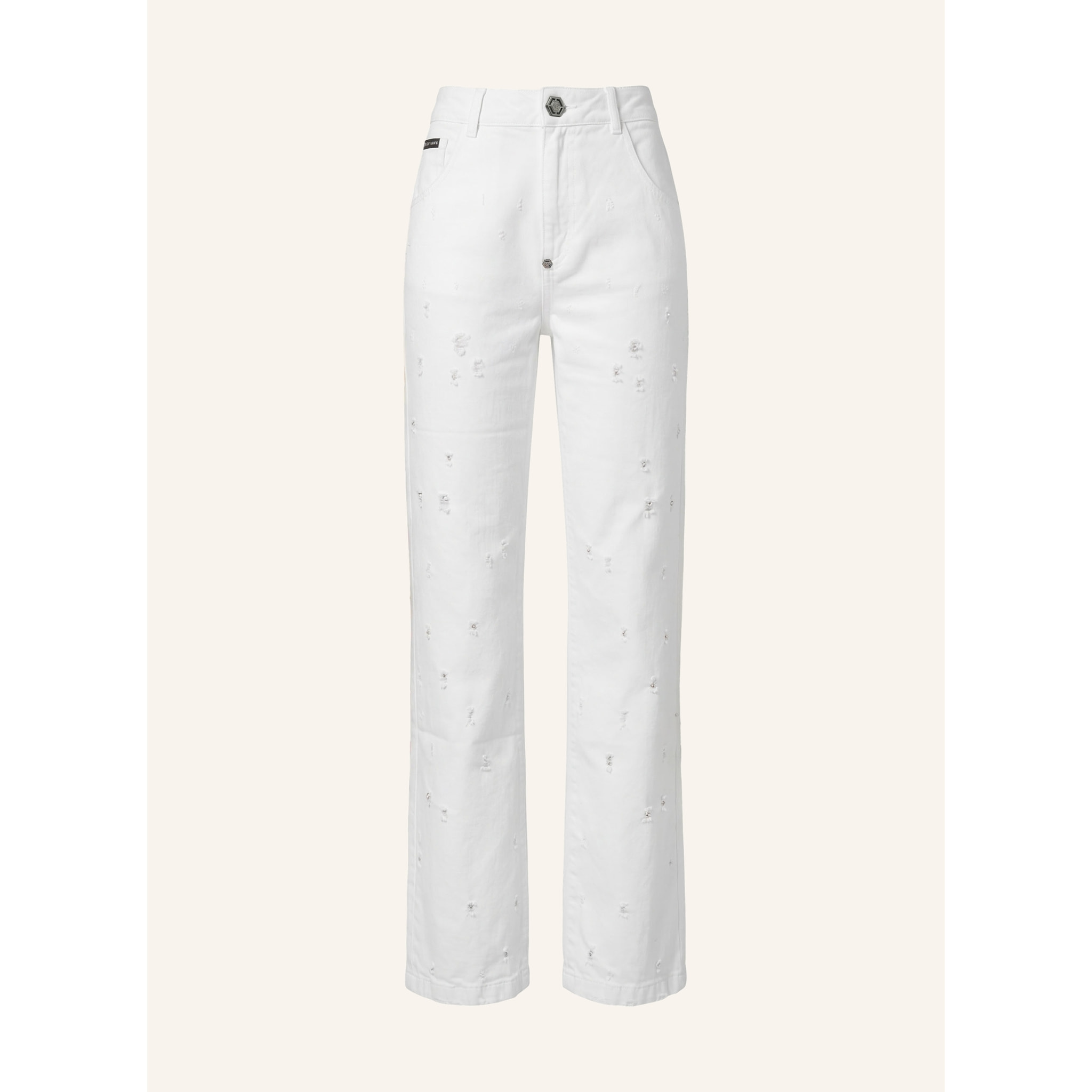 PHILIPP PLEIN Vaqueros de corte recto