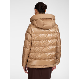 Elena Mirò - Piumino lightweight in nylon trapuntato - Beige