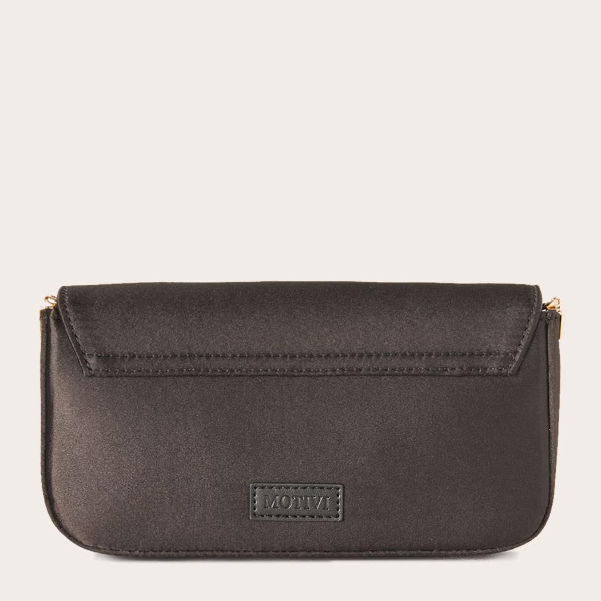 Motivi - Mini Bag in tessuto satin - Nero