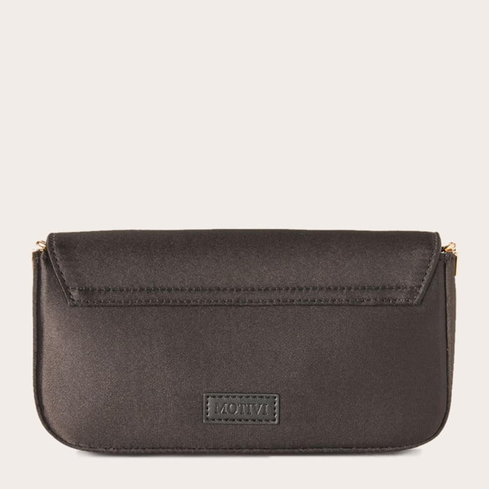 Motivi - Mini Bag in tessuto satin - Nero