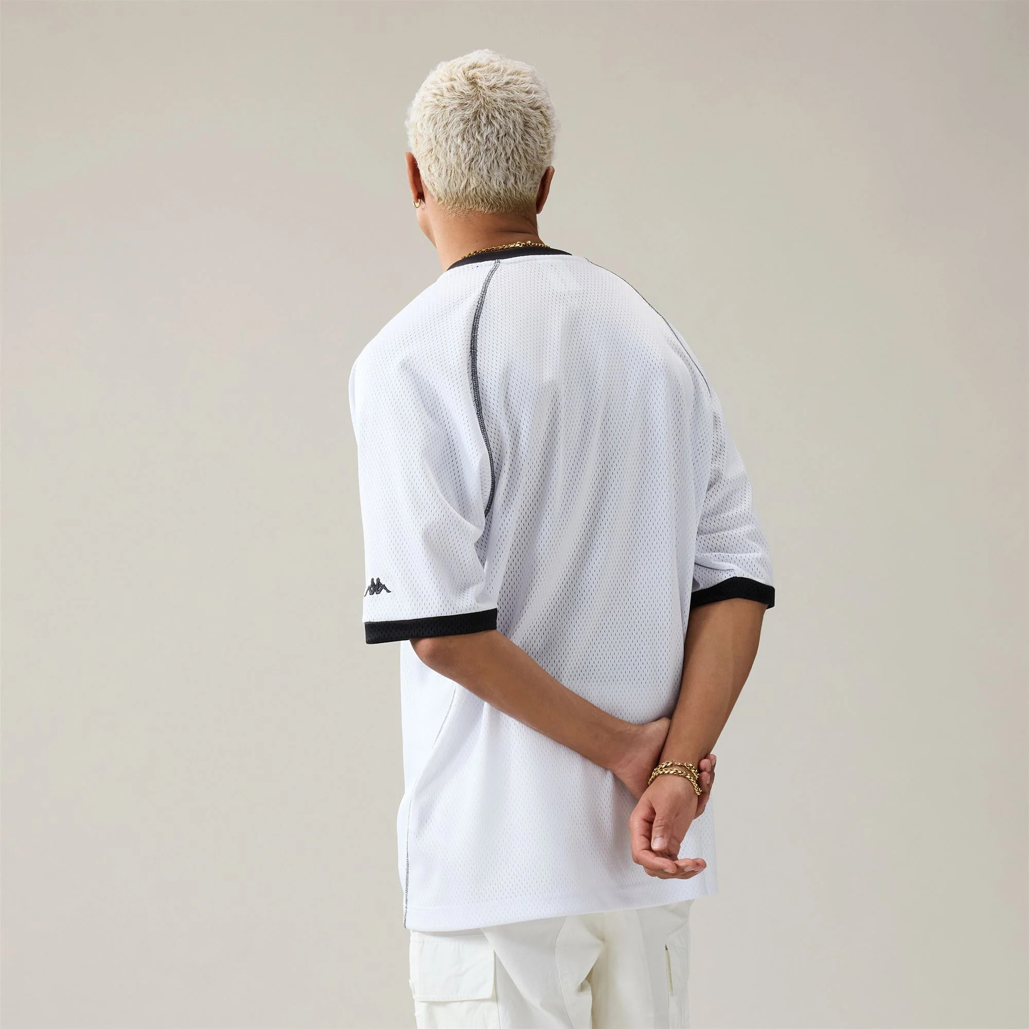Kappa - Camisetas y tops Hombre Blanco - Authentic Sanso