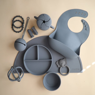 Mushie Babero Silicona Solid