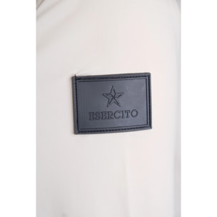 Giacca Esercito con zip e cappuccio kaki uomo