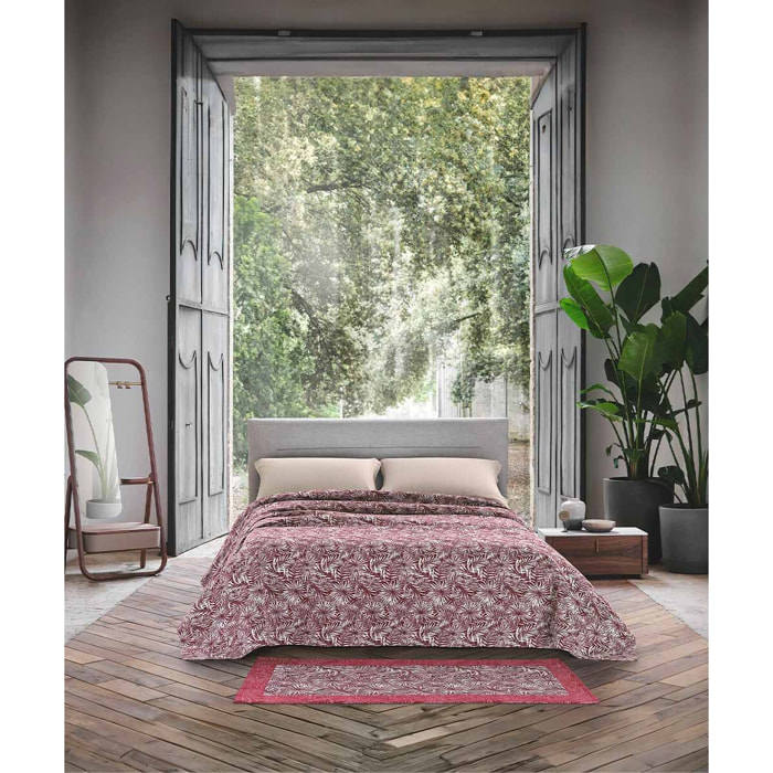 Tappeto Cucina Bagno Moderno Magenta