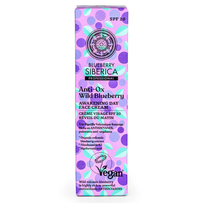 BLUEBERRY - Crème Visage Réveil du Matin SPF20 50 ml