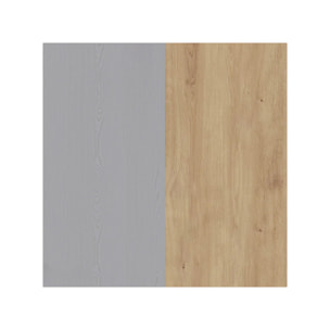 Table basse moderne de salon décor bois gris L100 cm - ST MALO