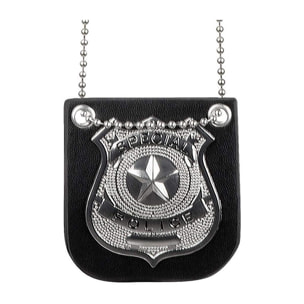 Accessorio Costume Travestimento Carnevale Collana Badge Distintivo Polizia