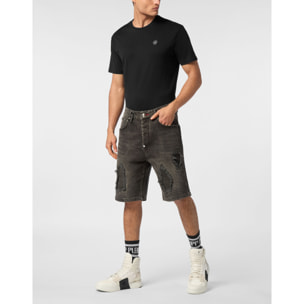 PHILIPP PLEIN Pantalones cortos vaqueros