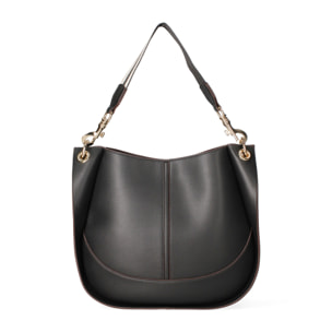 Borsa a spalla da donna - Modello False - 100% pelle riciclata - 30.0 x 26.0 x 10.0 cm