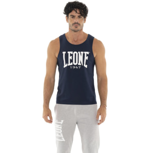 Camiseta sin mangas de Leone 1947 Apparel con un gran logo de boxeo. Estilo llamativo para entrenar.