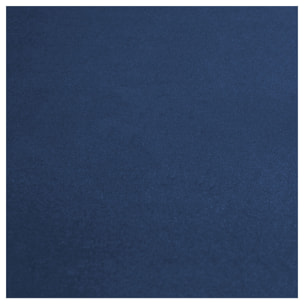 Salon de jardin modulable IBIZA en tissu bleu 7 places - aluminium blanc