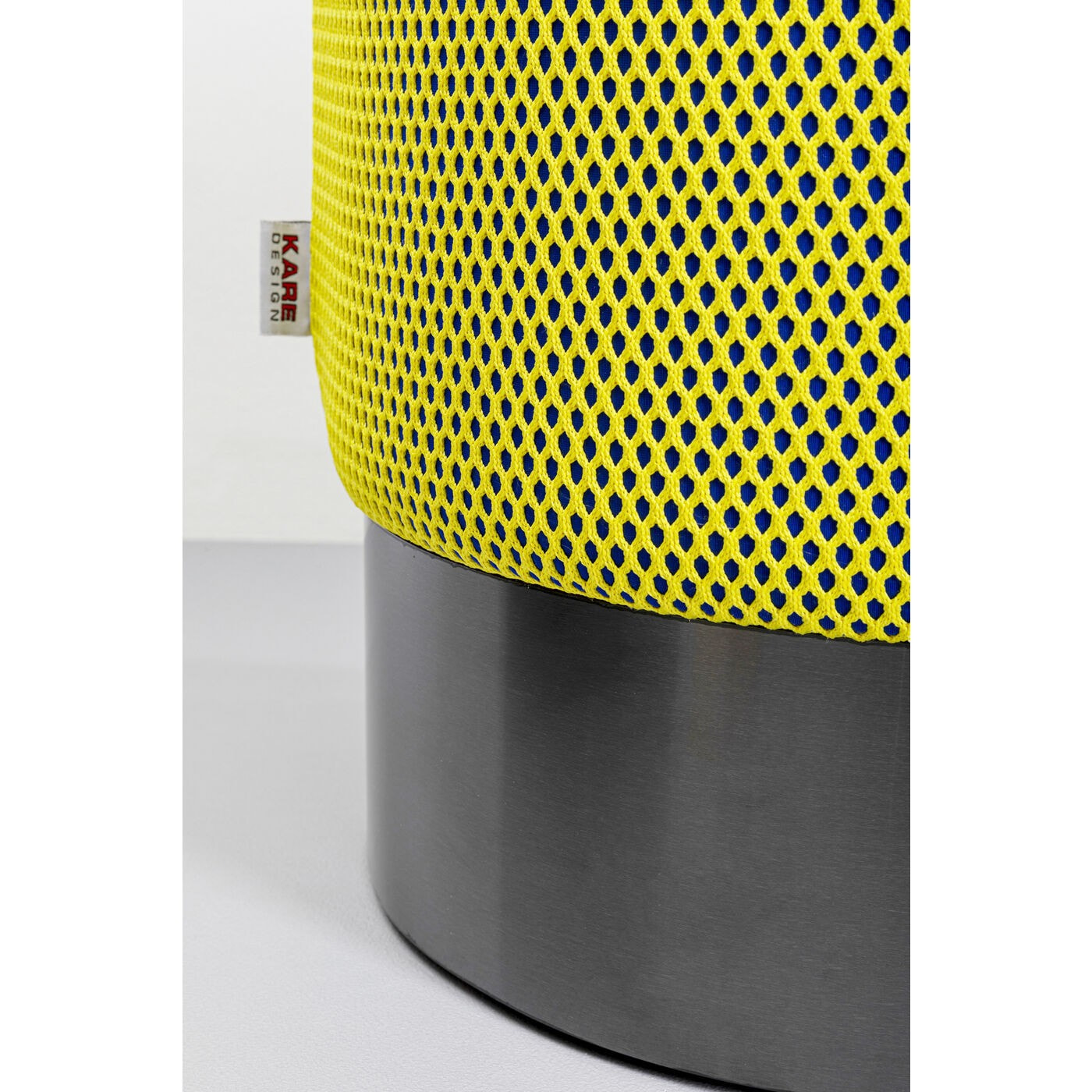 Tabouret Jody jaune et noir Kare Design