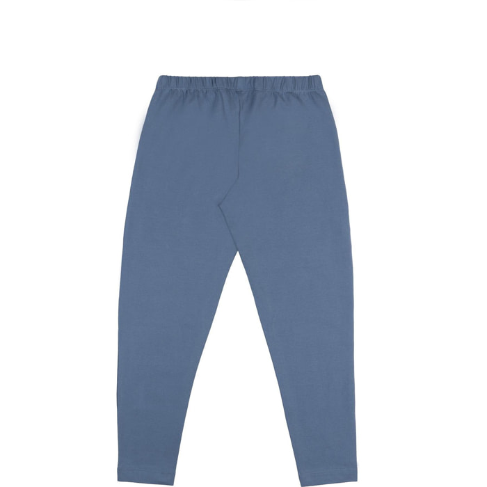 Leggings da bambina in cotone elasticizzato "Lace"