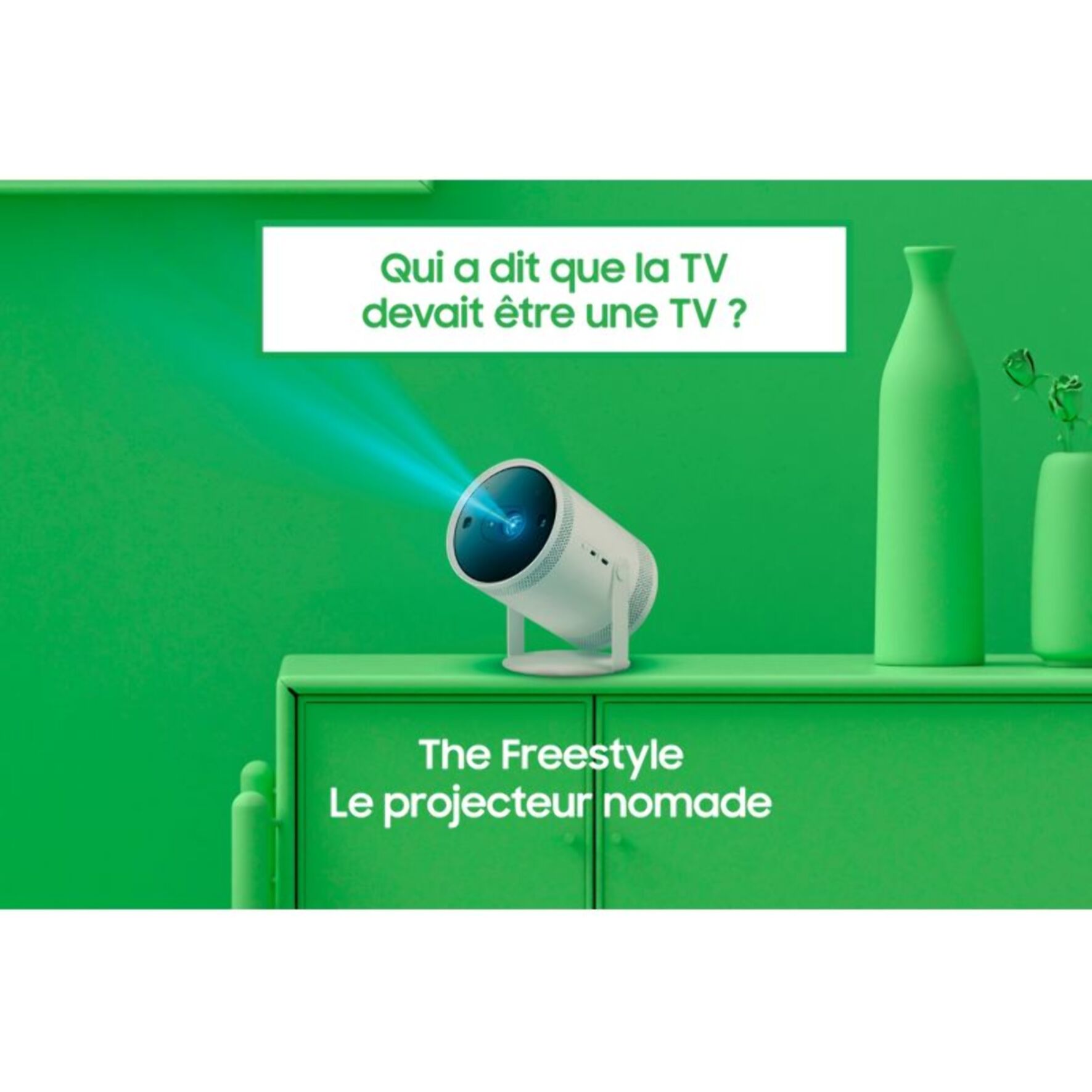 Mini vidéoprojecteur SAMSUNG The Freestyle 2ndgenSP-LFF3+accessoires