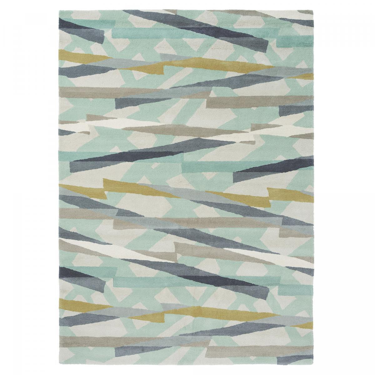 Tapis salon et chambre fait à la main en laine LUCI