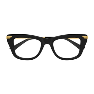 Gafas de Vista Bottega Veneta BV1370O-001 de Acetato Unisex 50 mm