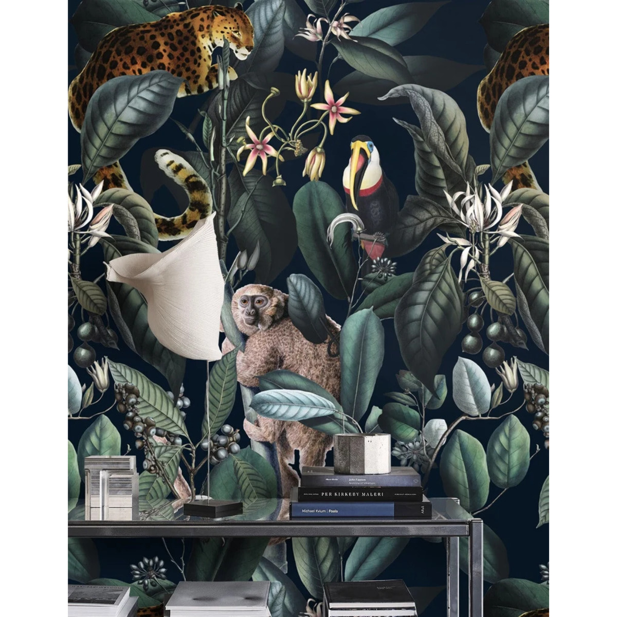 Carta da Parati Giungla Botanica