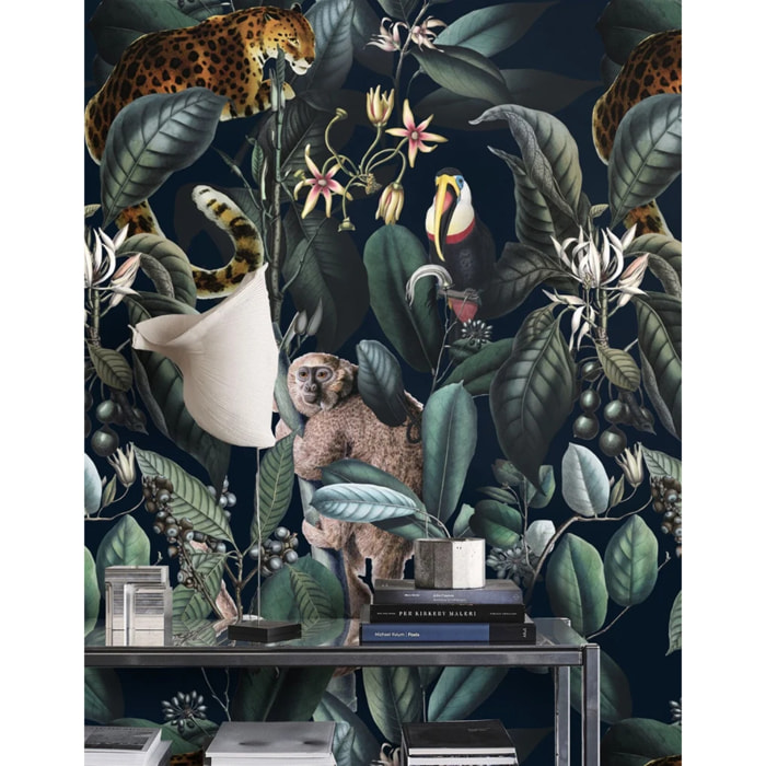 Carta da Parati Giungla Botanica