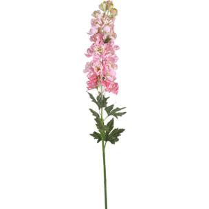 Fiore di Delphinium - Pezzi 1 - 10X100X3 - Colore: Rosa - Bianchi Dino - Fiori Artificiali