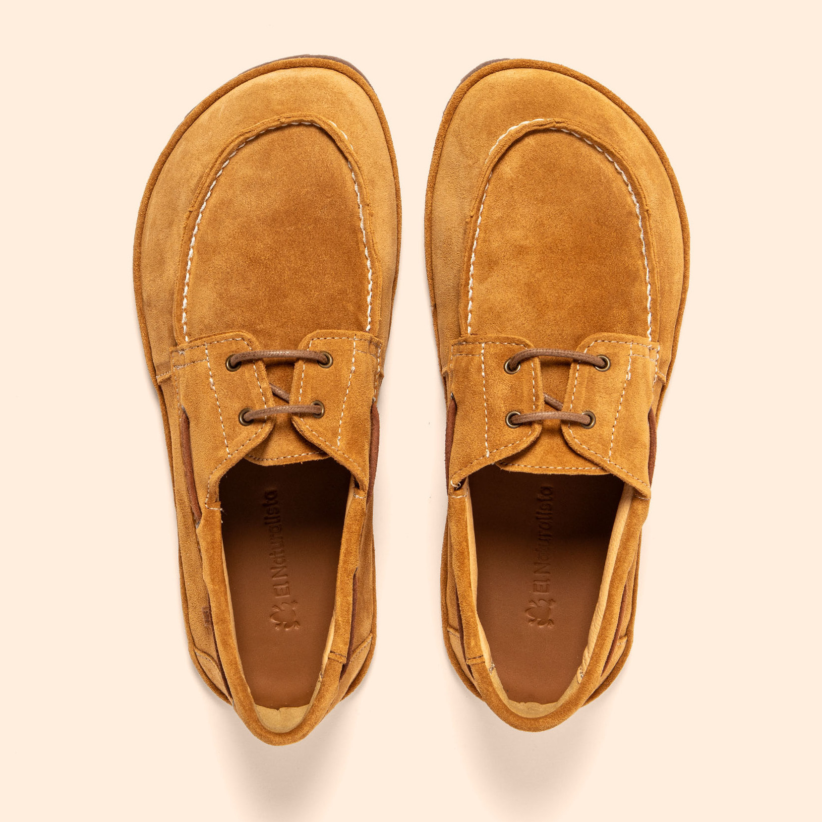 Zapatos N5675 SILK SUEDE TOFFEE/ BARE color Toffee