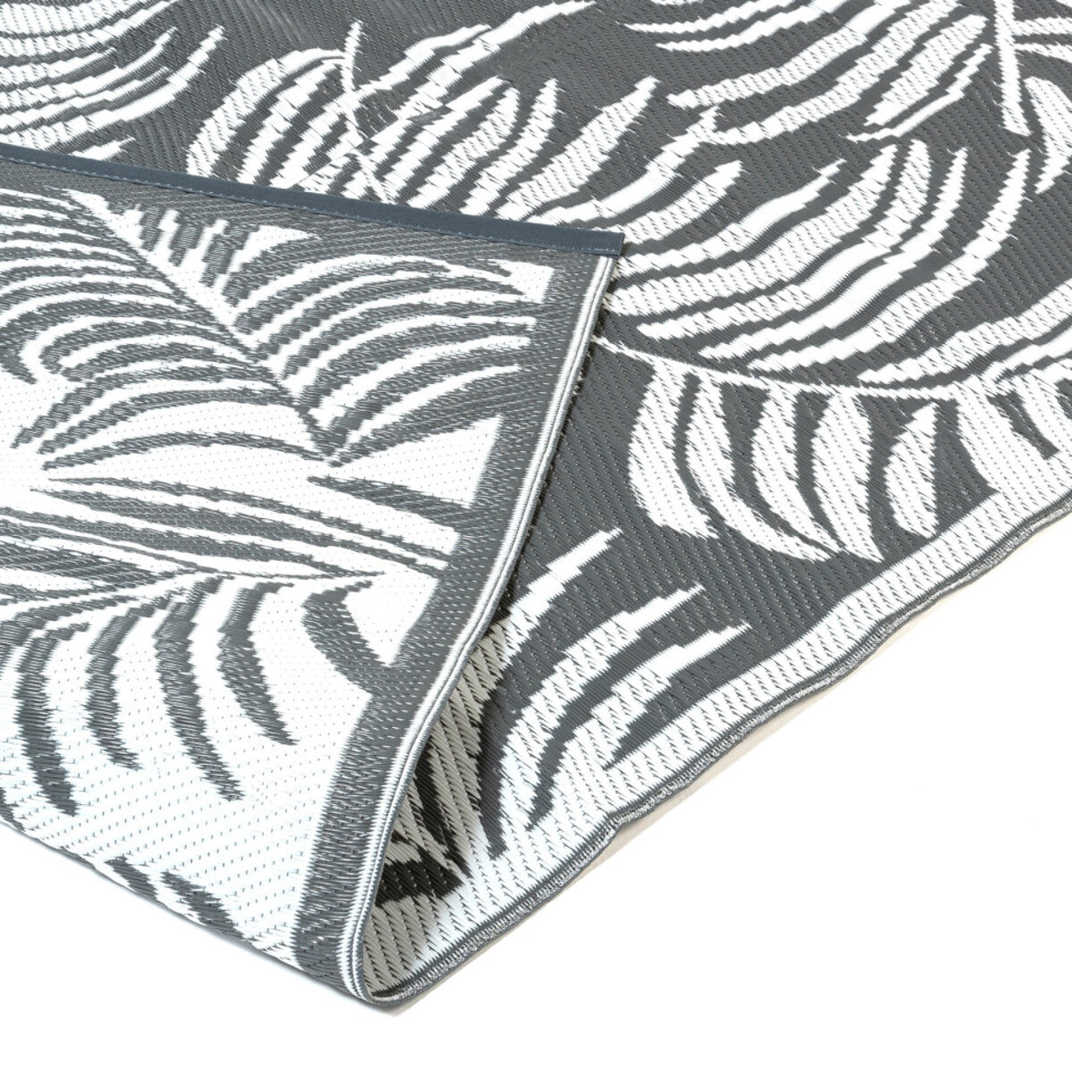 Tapis extérieur Hawaï 270x470cm gris